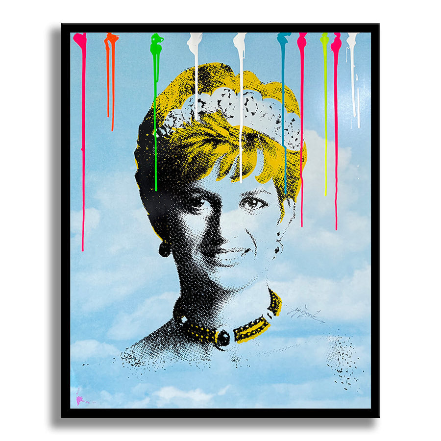 Royal Diana - Original Serigraph on Paper