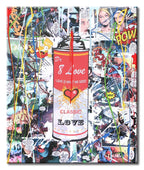 Spray Love Can6– Original Painting on canvas