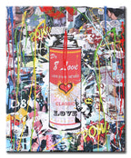Spray Love Can7 – Original Painting on canvas
