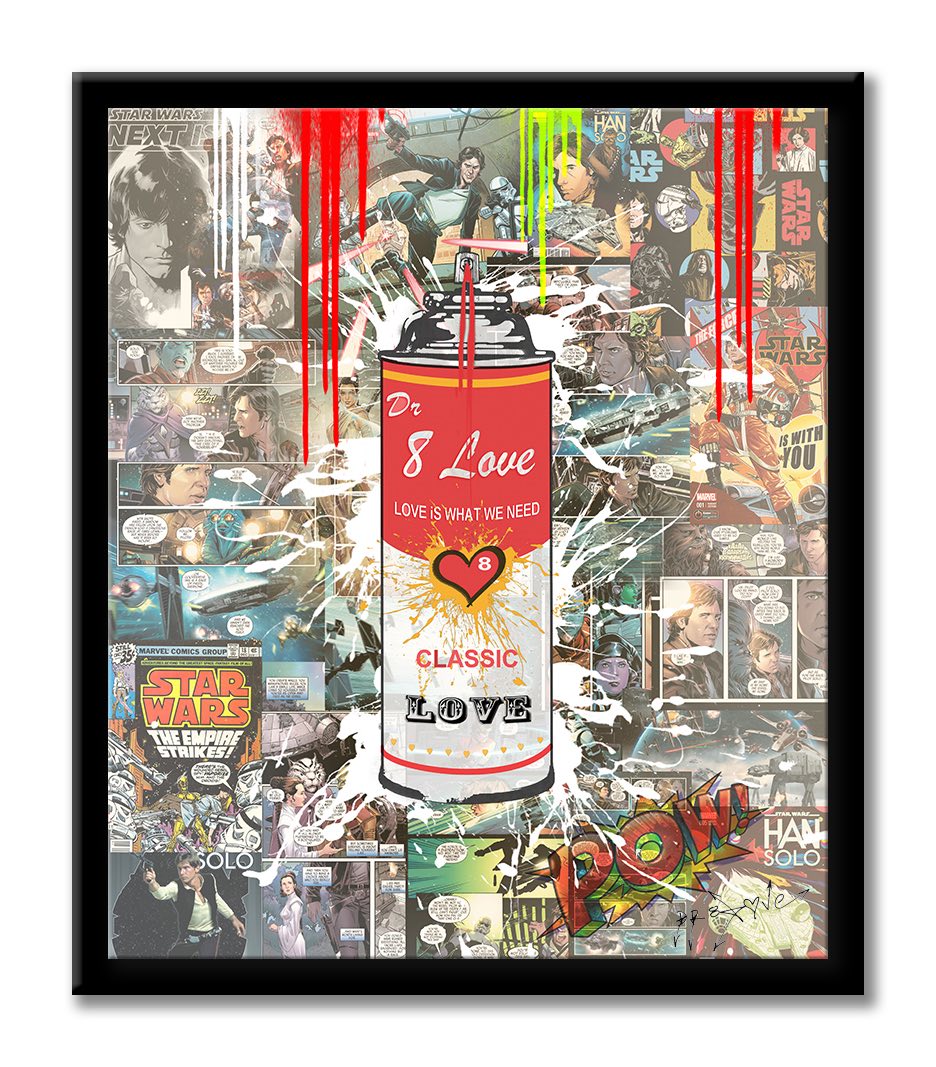 SW - Spray – Original Painting on canvas
