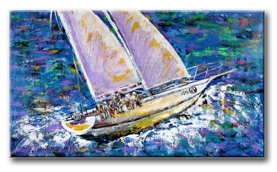 Sailing 45 – Original Painting on canvas