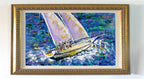 Sailing 45 – Original Painting on canvas