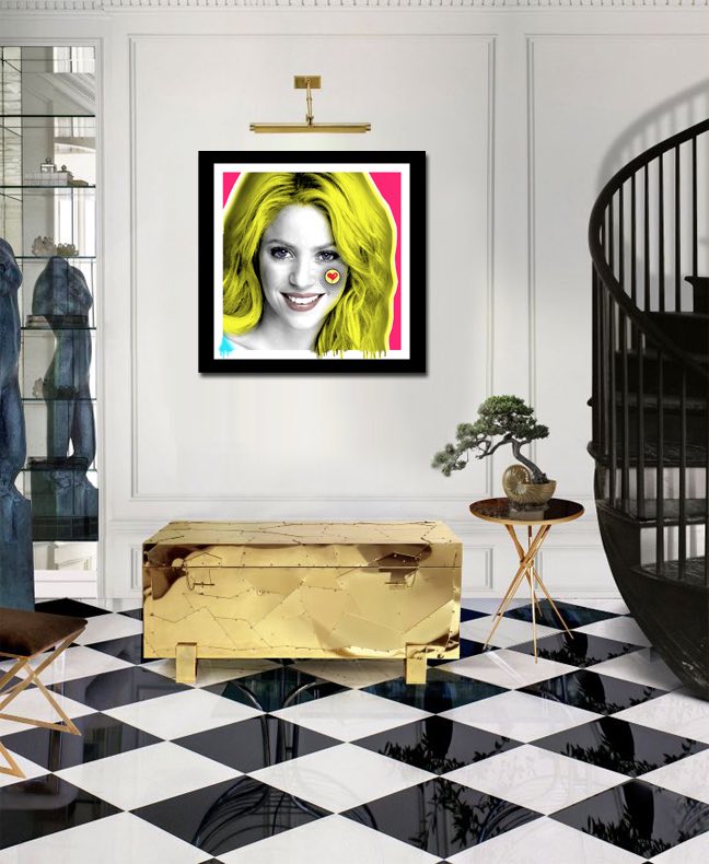 Shakira - She Sol – Giclée printed on Canvas or Paper
