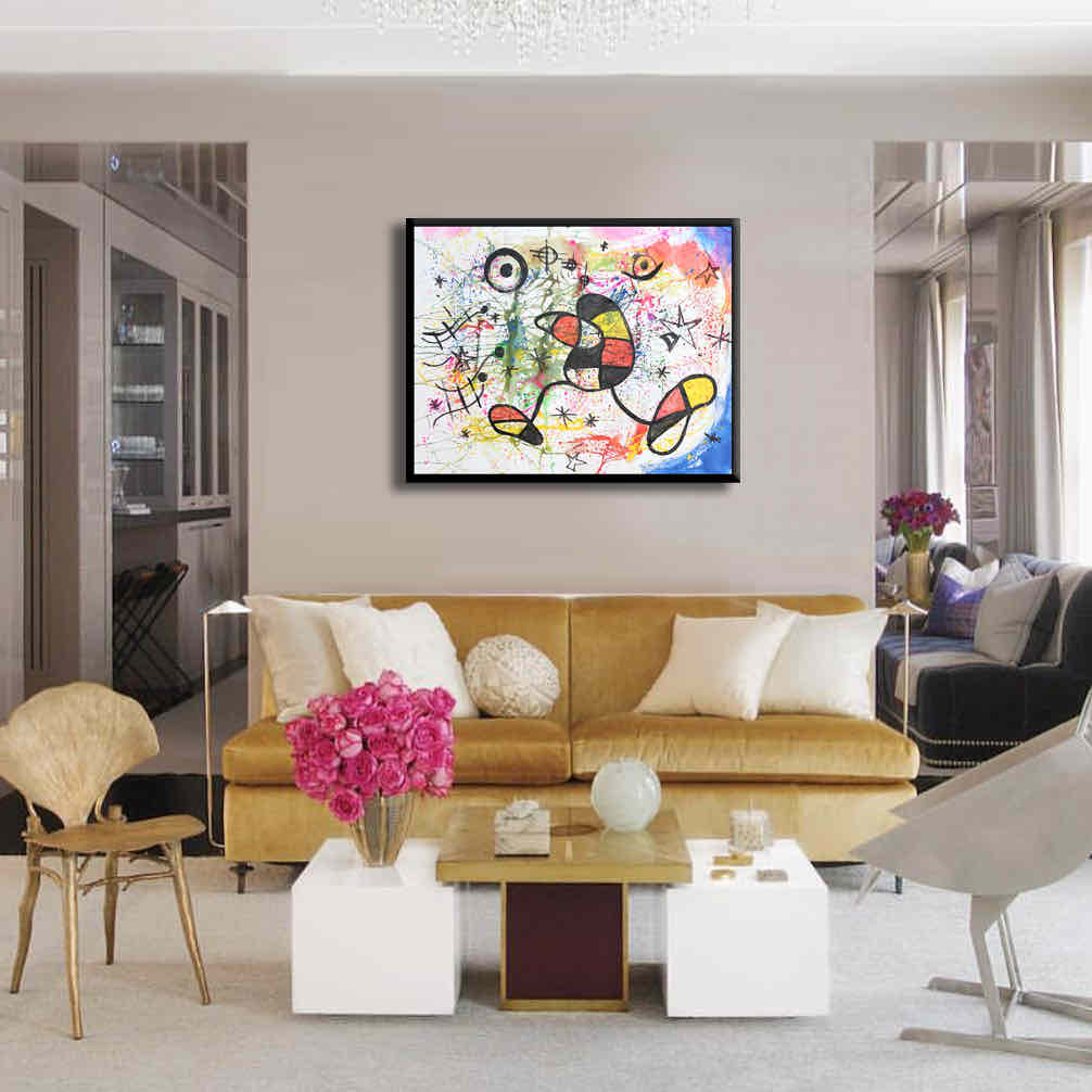 Sirius – Original Abstract Painting on canvas