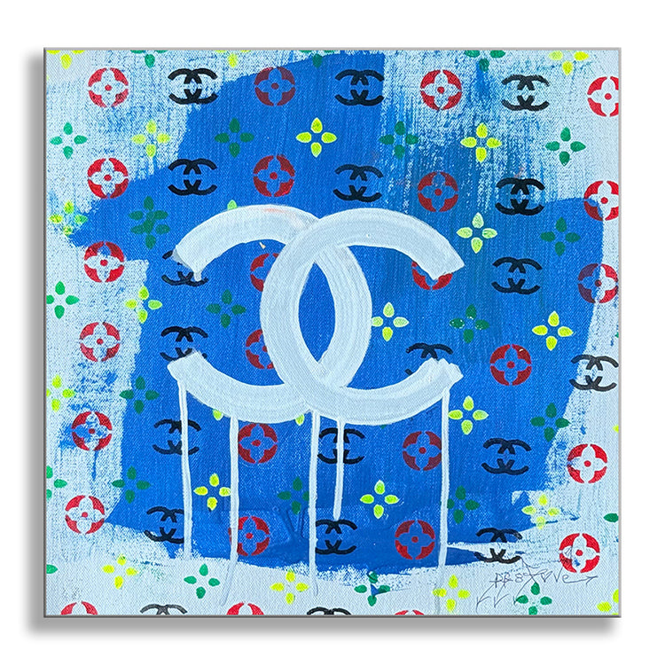 Sky Chanel - Original Painting on Canvas Main image