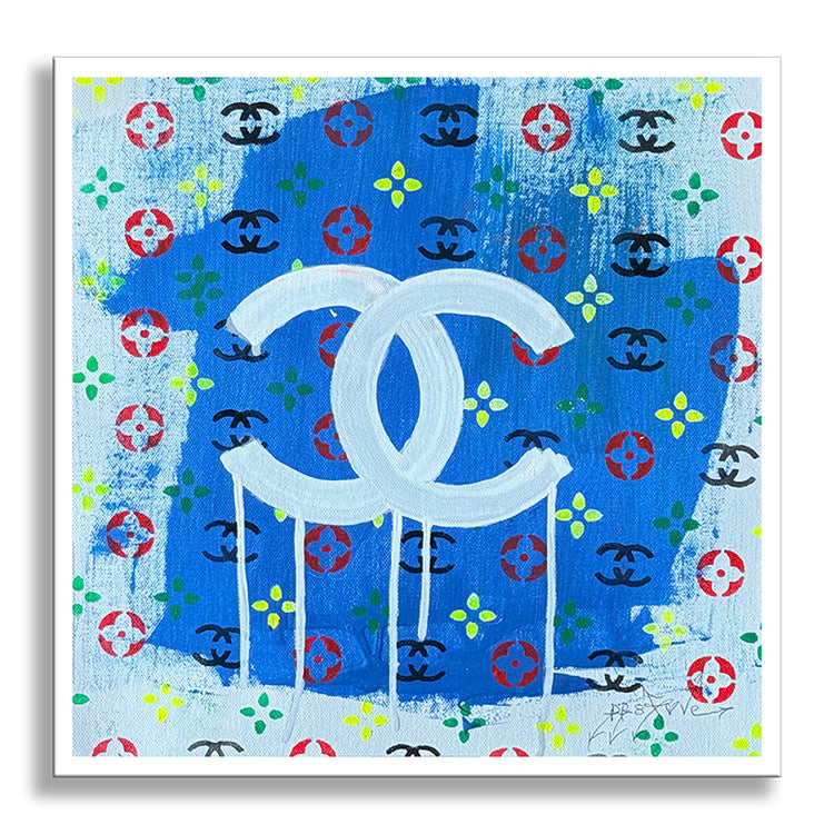 Sky Chanel - Original Painting on Canvas Secondary image