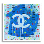 Sky Chanel - Original Painting on Canvas