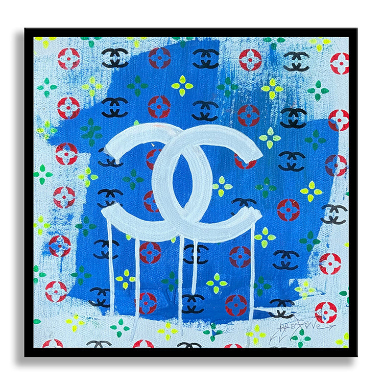 Sky Chanel - Original Painting on Canvas