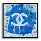 Sky Chanel - Original Painting on Canvas