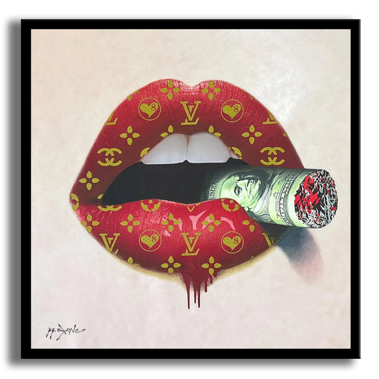 Smoking Billions - Original Painting on Canvas