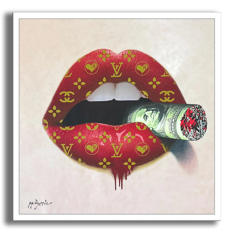 Smoking Billions - Original Painting on Canvas