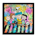 Snoopy Abbey Road - Original Painting on Canvas