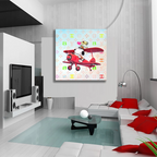 Snoopy Dubai - Original Painting on Canvas
