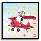 Snoopy Dubai - Original Painting on Canvas