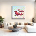 Snoopy Dubai – Giclée printed on Canvas or Paper