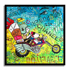 Snoopy Paris – Giclée printed on Canvas or Paper