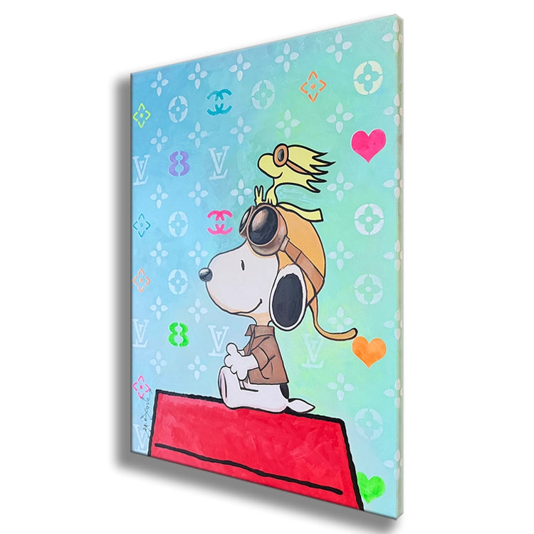 Snoopy Return – Giclée printed on Canvas or Paper