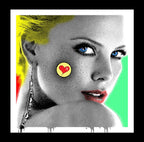 Charlize Theron  - Snow Love – Giclée printed on Canvas or Paper