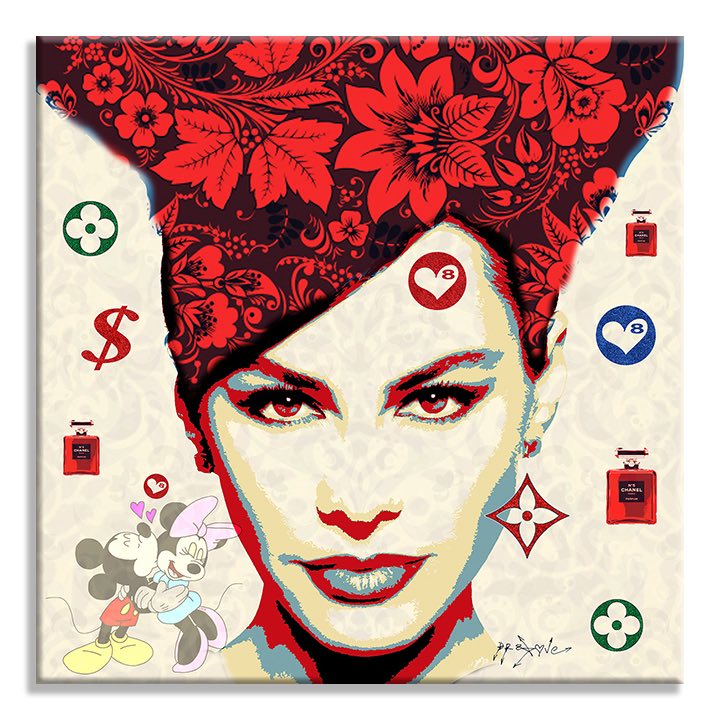 Sofia Vergara – Giclée printed on Canvas or Paper