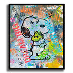 Space Fun Snoopy – Giclée printed on Canvas or Paper