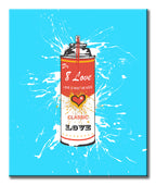 Spray1 – Giclée printed on Canvas or Paper