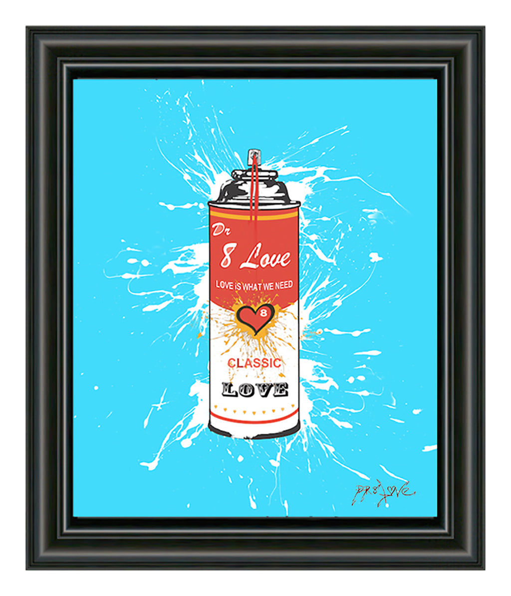 Spray1 – Giclée printed on Canvas or Paper