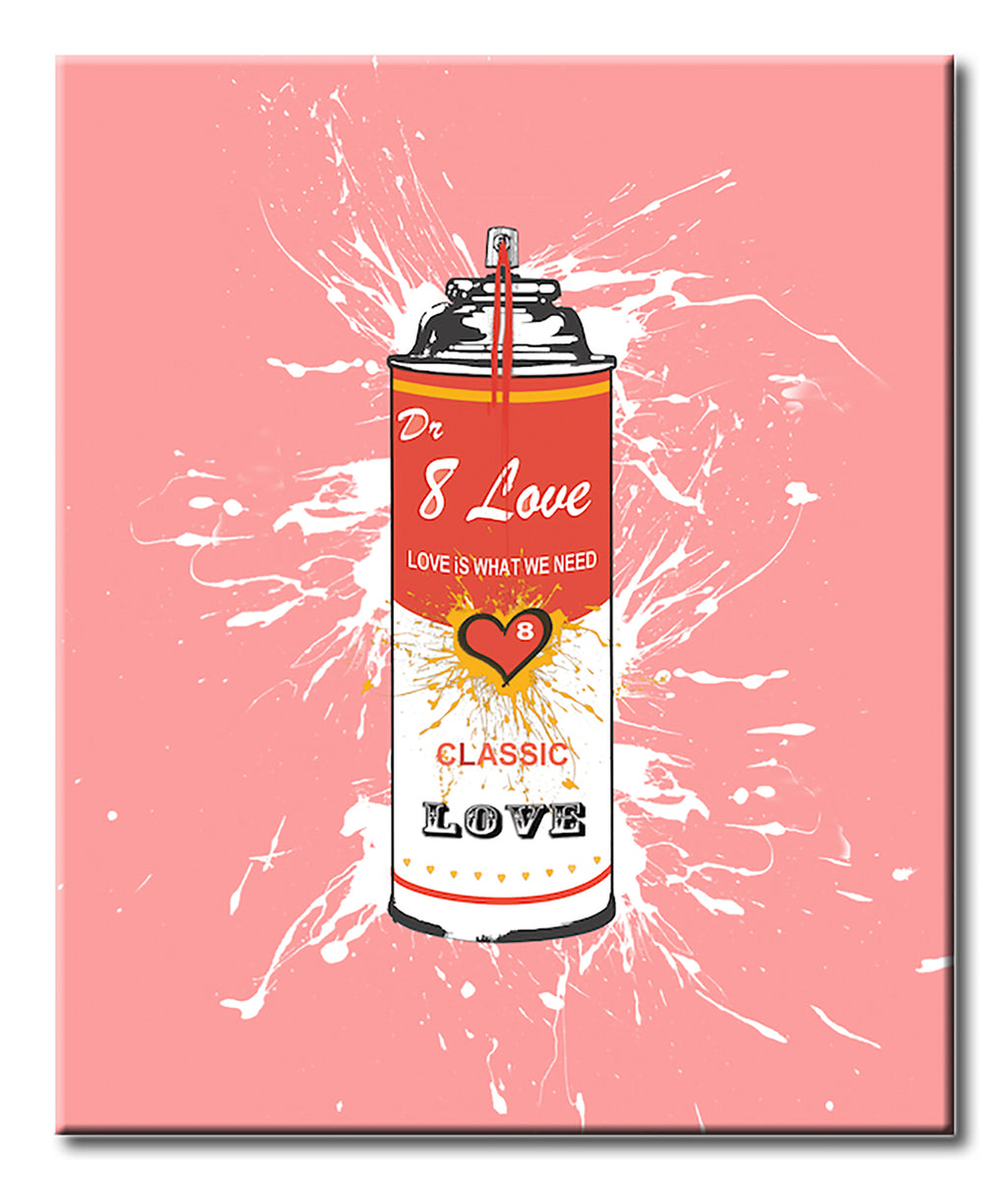Spray2 – Giclée printed on Canvas or Paper