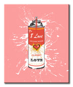 Spray2 – Giclée printed on Canvas or Paper