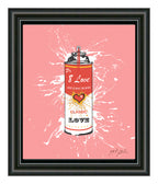 Spray2 – Giclée printed on Canvas or Paper