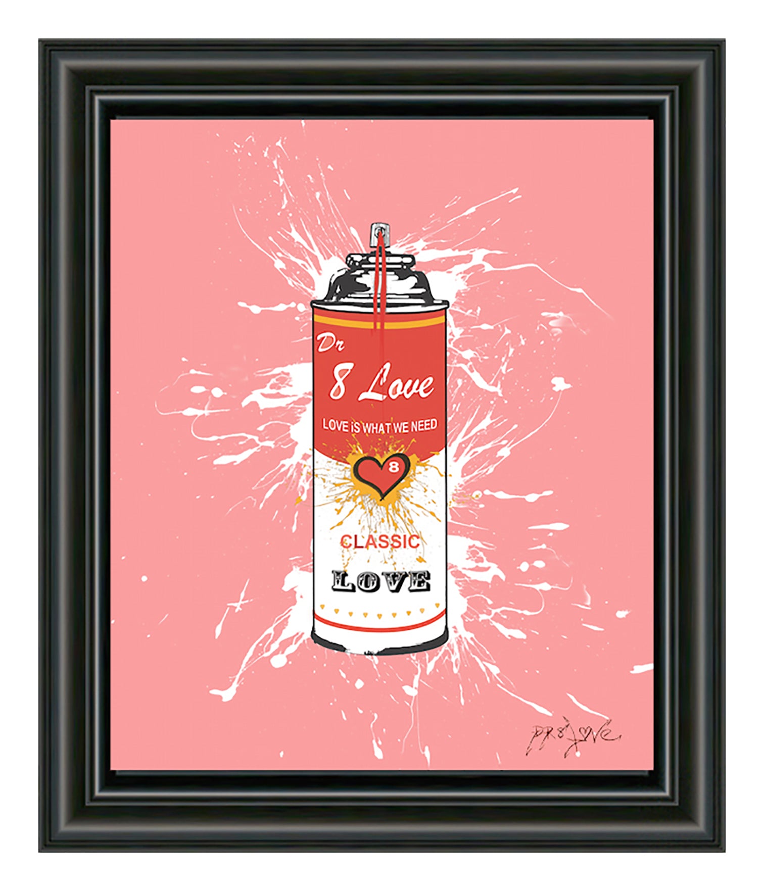 Spray2 – Giclée printed on Canvas or Paper