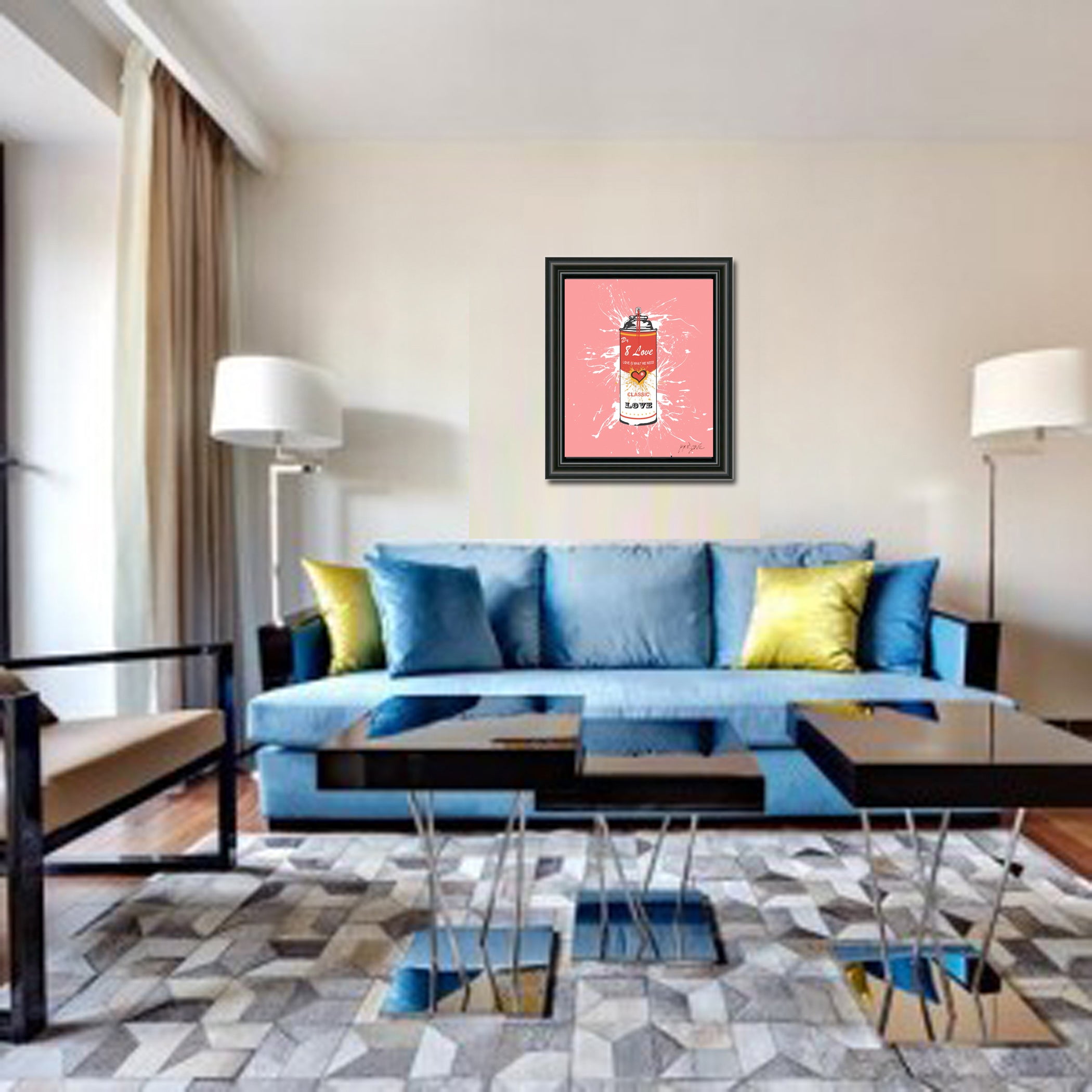 Spray2 – Giclée printed on Canvas or Paper
