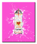 Spray3 – Giclée printed on Canvas or Paper