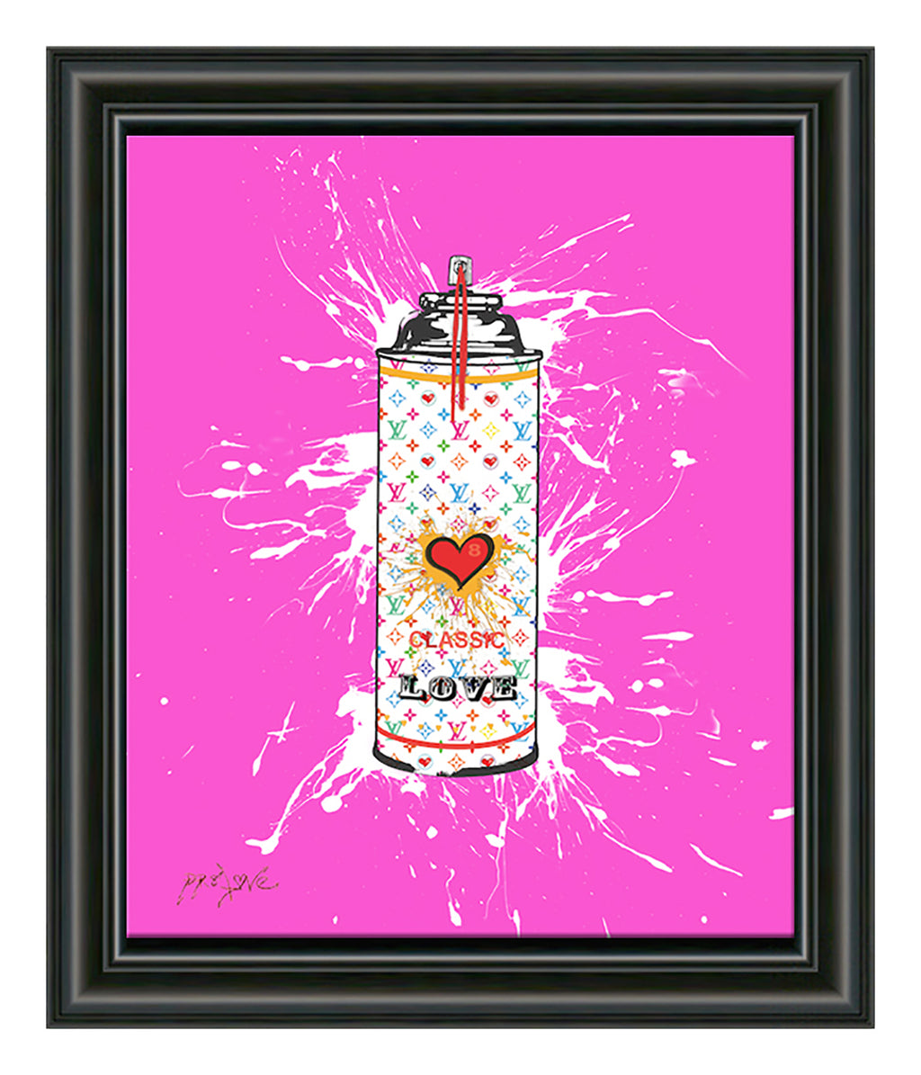 Spray3 – Giclée printed on Canvas or Paper