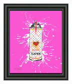 Spray3 – Giclée printed on Canvas or Paper