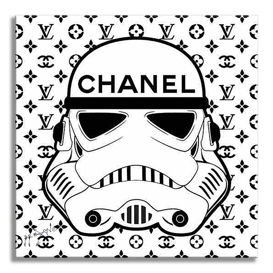 Star Wars Chanel - Original Painting on Canvas
