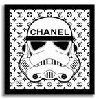 Star Wars Chanel - Original Painting on Canvas