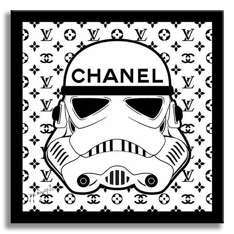 Star Wars Chanel - Original Painting on Canvas