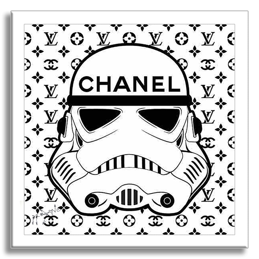 Star Wars Chanel - Original Painting on Canvas