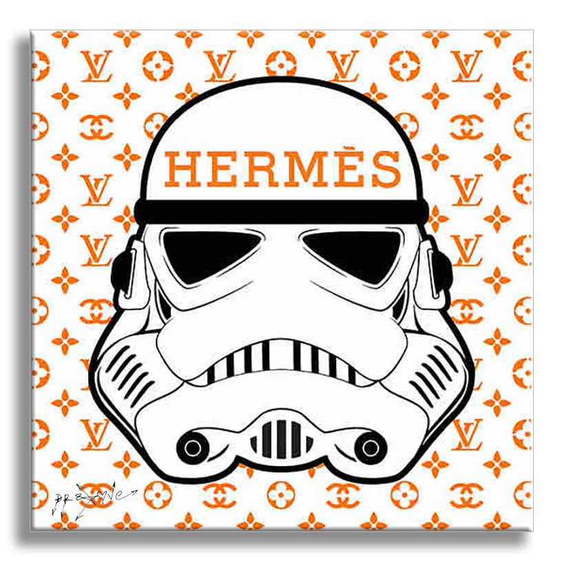 Star Wars Hermes- Original Painting on Canvas