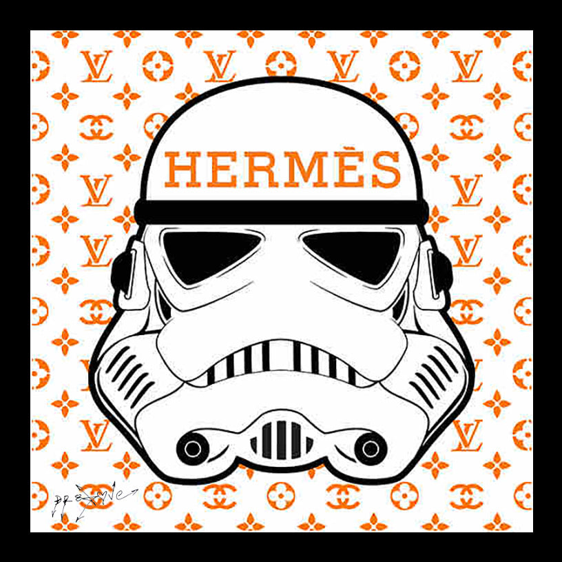 Star Wars Hermes- Original Painting on Canvas