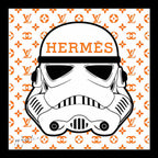 Star Wars Hermes- Original Painting on Canvas
