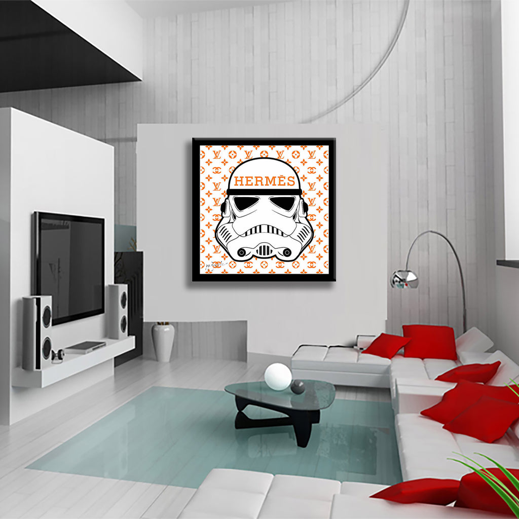 Star Wars Hermes- Original Painting on Canvas