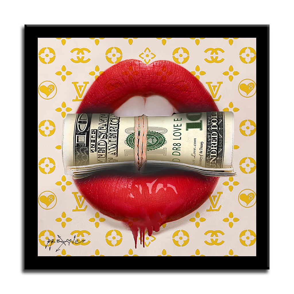 Suit Kiss - Original Painting on Canvas