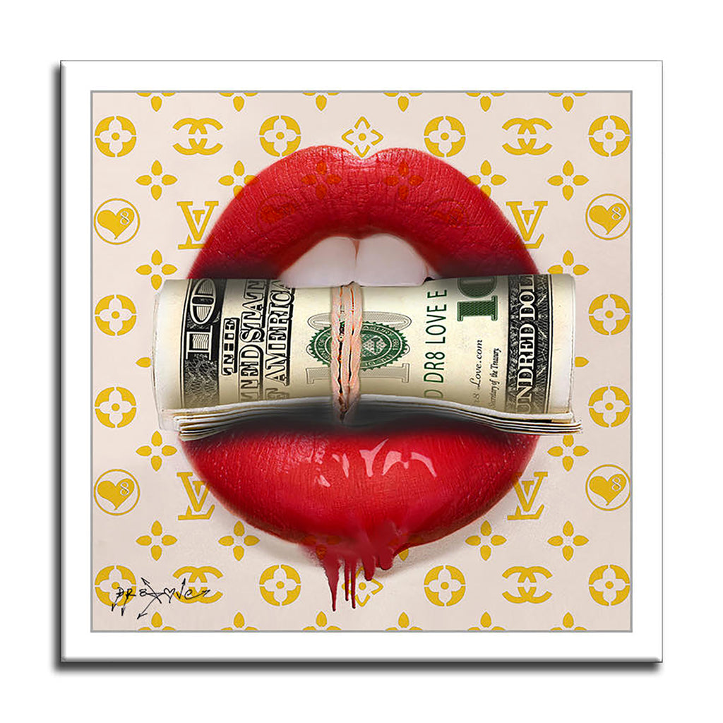 Suit Kiss - Original Painting on Canvas