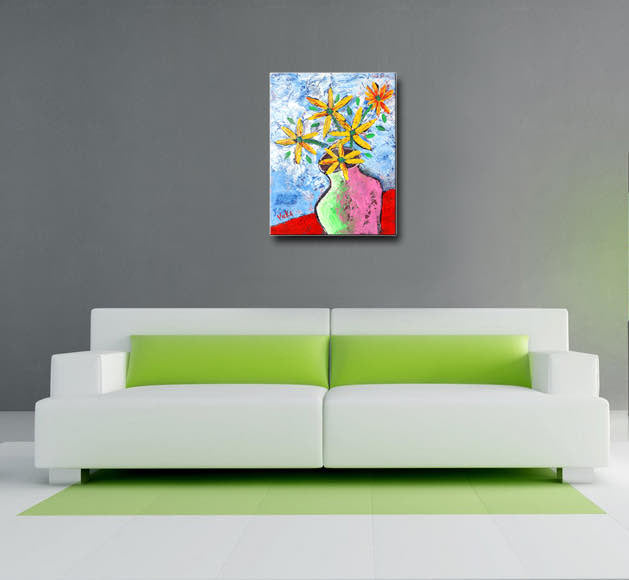 Sunflowers – Original Painting on canvas