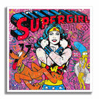 Supergirl – Giclée printed on Canvas or Paper