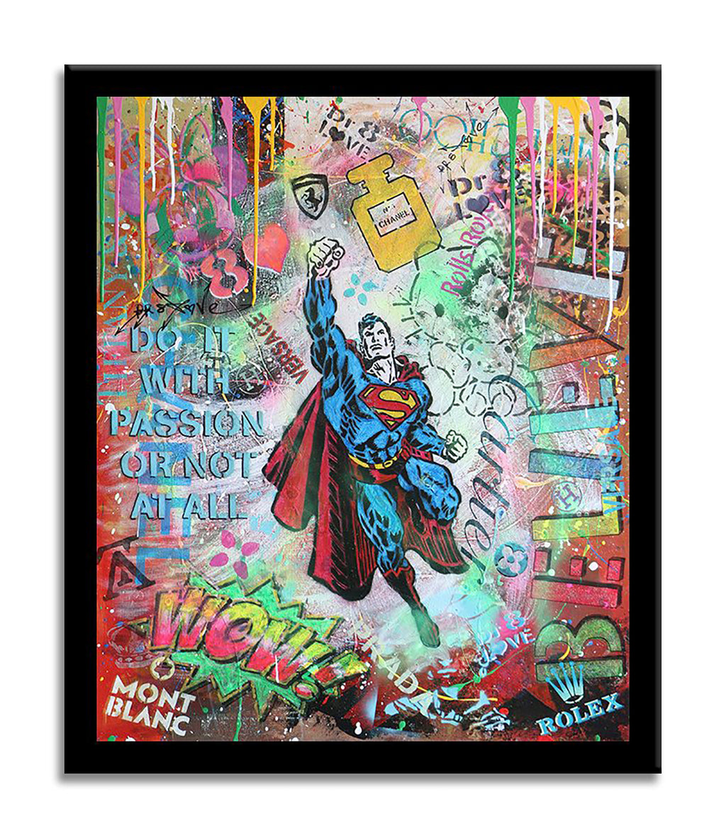 Superman Believe  – Giclée printed on Canvas or Paper