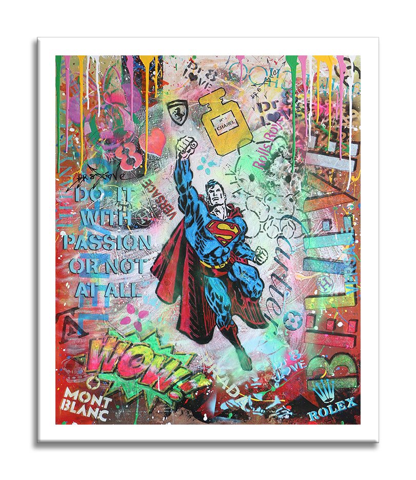 Superman Believe - Original Painting on Canvas