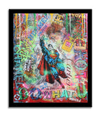 Superman Hermes - Original Painting on Canvas