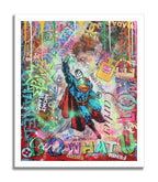 Superman Hermes - Original Painting on Canvas